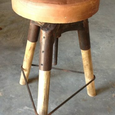 Tripod Industrial Stool