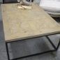 Parquetry Top Coffee Table in Driftwood Colour