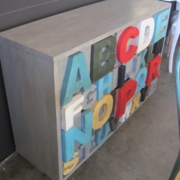 Alphabet Sideboard - Coloured