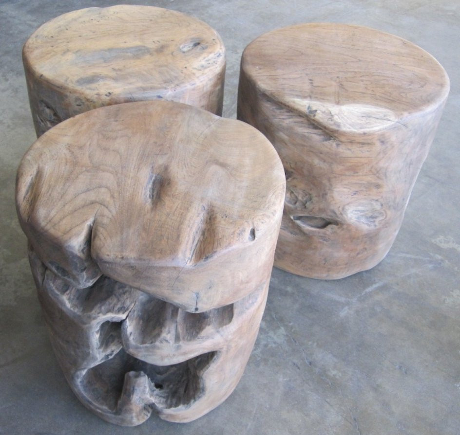 Log Trunk Stool