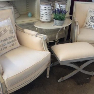 X-Base French Foot Stool