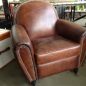 Chrysler Aged Leather Armchair