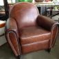 Chrysler Aged Leather Armchair