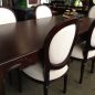 Laurent Dining Table - Mahogany Brown