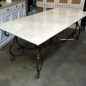 Peralta Dining Table with Marble Top