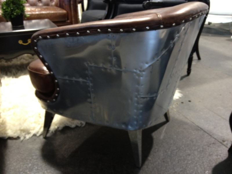 Vault Aged Leather Armchair