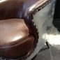 Vault Aged Leather Armchair