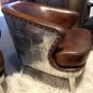 Vault Aged Leather Armchair