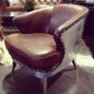 Vault Aged Leather Armchair