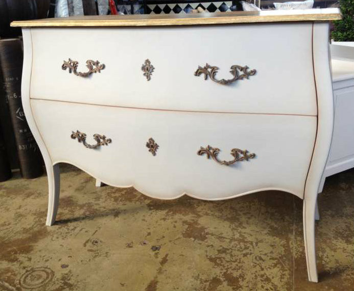 Appleby Commode - Grey with Limewash Top