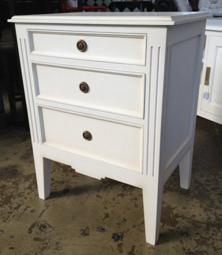 Peninsula Bedside - White