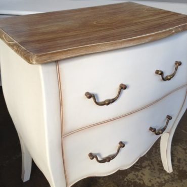 Appleby Bedside - With with Limewash Top