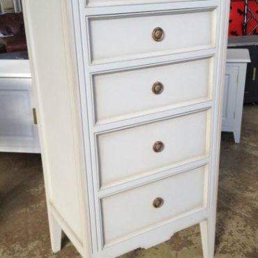 Peninsula Tall Chest in Grey
