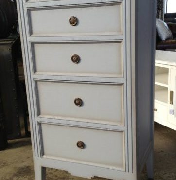 Peninsula Tall Chest - Grey