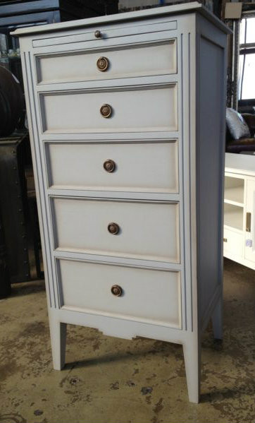 Peninsula Tall Chest - Grey