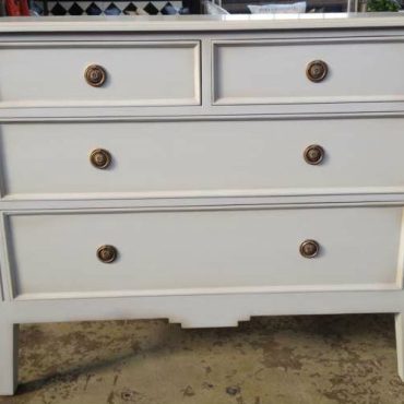 Peninsula 4 Drawer Chest - Grey