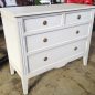 Peninsula 4 Drawer chest in grey
