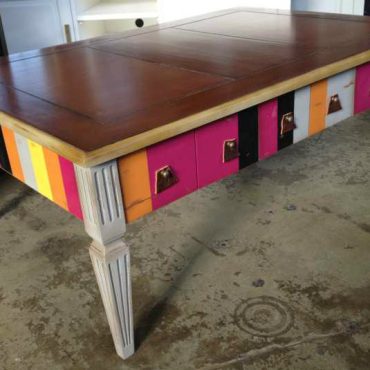 Candy Cane Coffee Table