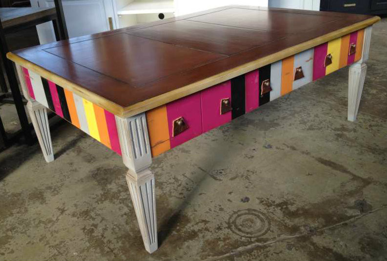 Candy Cane Coffee Table