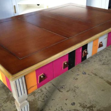 Candy Cane Coffee Table