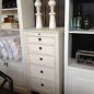 Peninsula Tall Chest - White