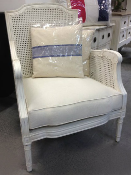 Hamptons Rattan Armchair