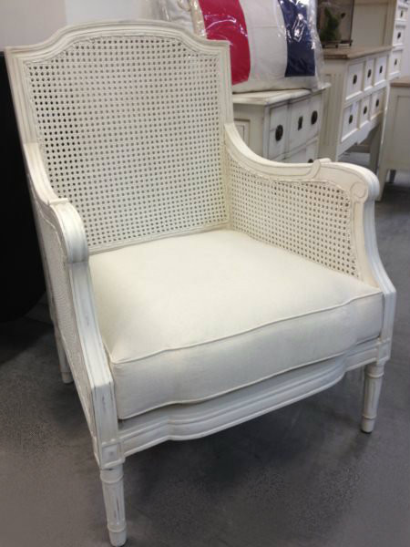 Hamptons Rattan Armchair