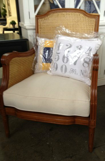 Hamptons Rattan Armchair