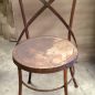 Fairground Industrial Cross Back Chair