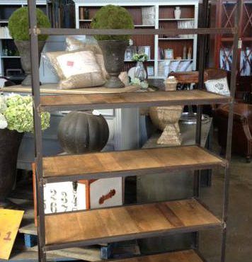 Apparatus Industrial Open Bookshelf