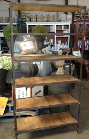 Apparatus Industrial Open Bookshelf