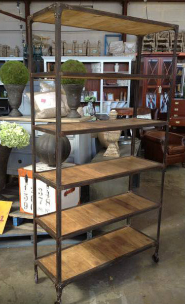 Apparatus Industrial Open Bookshelf