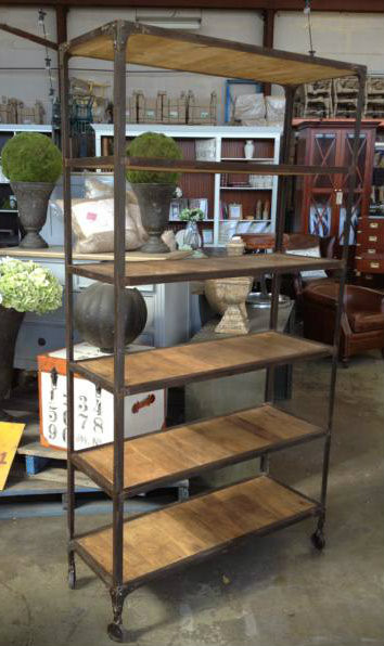 Apparatus Industrial Open Bookshelf