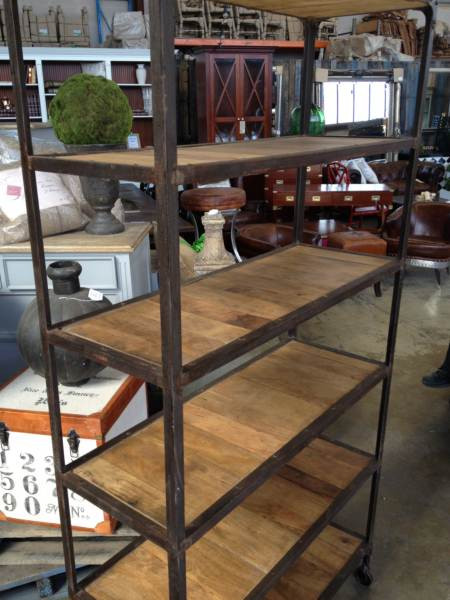 Apparatus Industrial Open Bookshelf