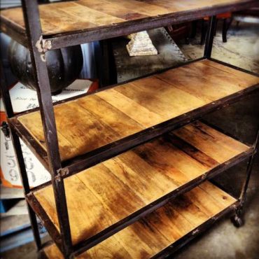 Apparatus Industrial Open Bookshelf