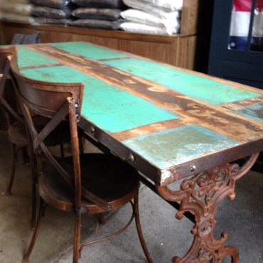 Stitches Industrial Dining Table