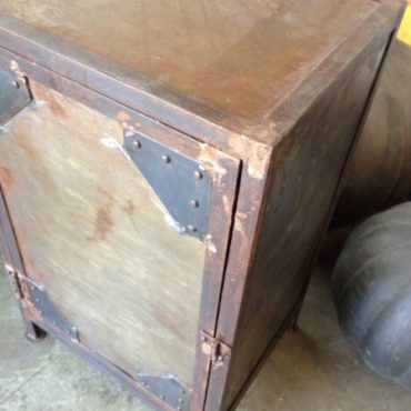 Foundry Industrial Side Table /  Bedside