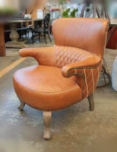 Belle Leather Armchair