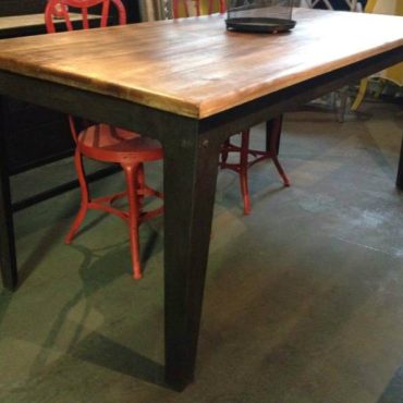 Carriage Industrial Dining Table