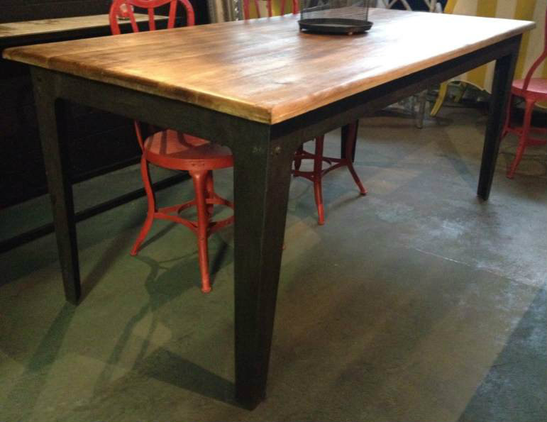 Carriage Industrial Dining Table