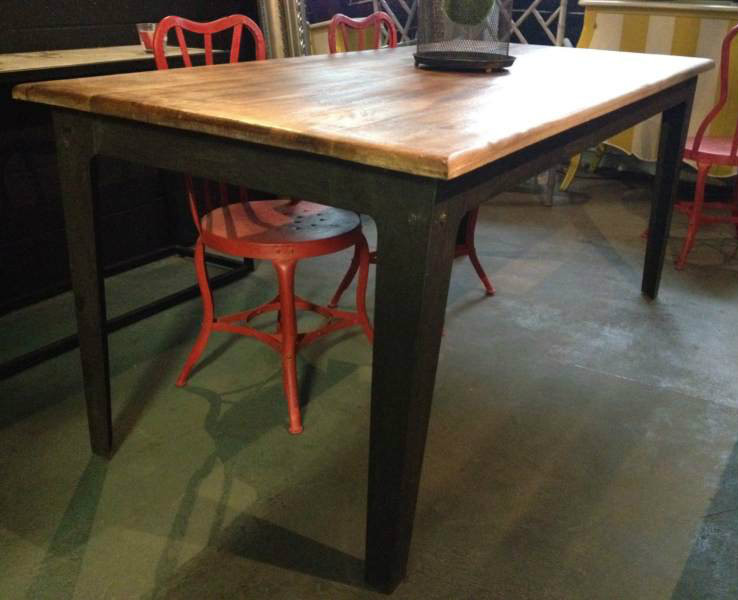 Carriage Industrial Dining Table