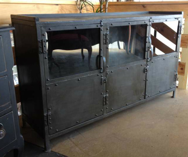 Foundry 3 Door Industrial Sideboard