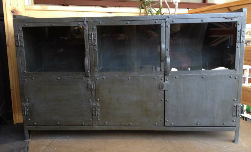 Foundry 3 Door Industrial Sideboard