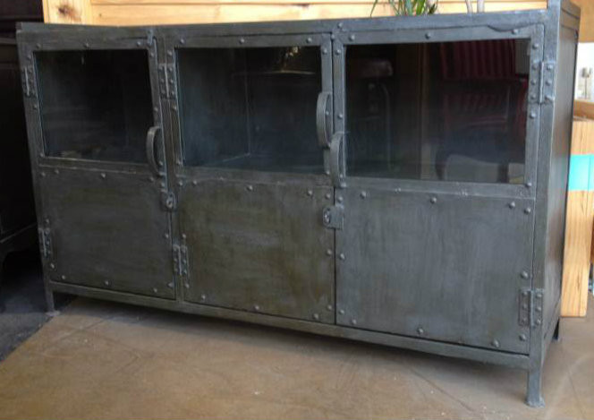 Foundry 3 Door Industrial Sideboard