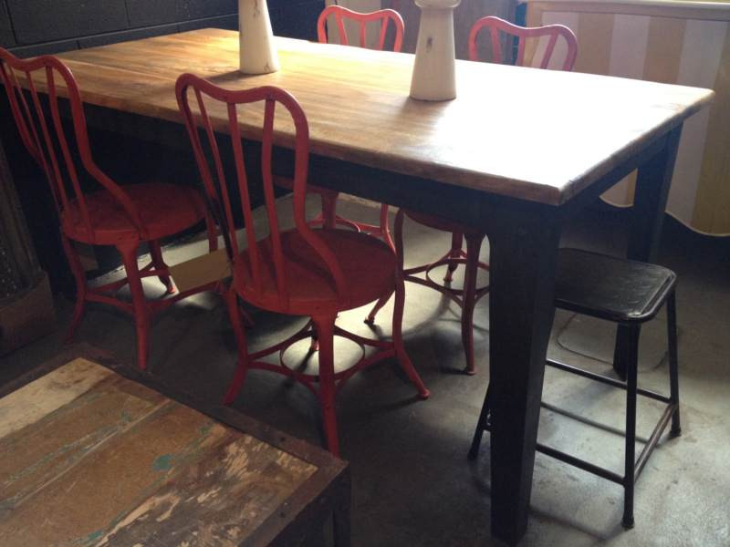 Carriage Industrial Dining Table