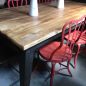 Carriage Industrial Dining Table