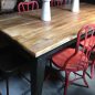 Carriage Industrial Dining Table