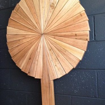Handcrafted Wooden Fan