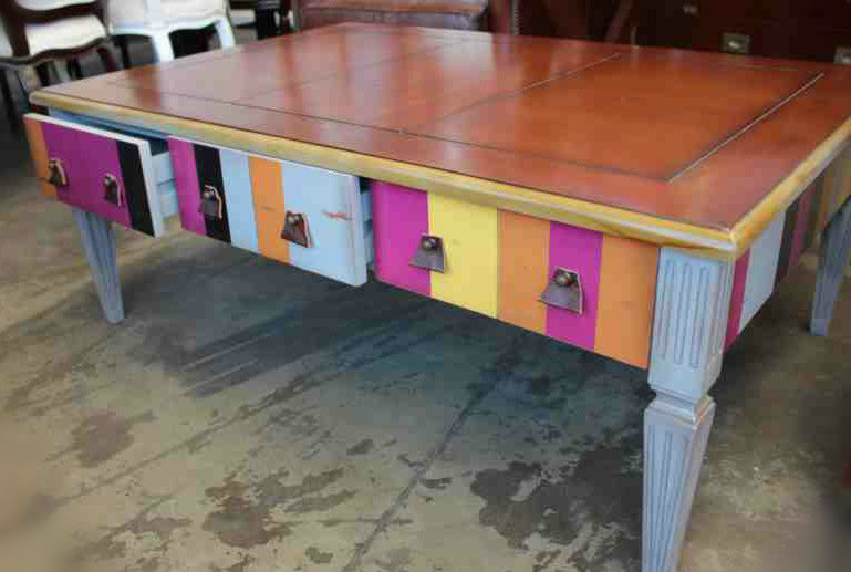 Candy Cane Coffee Table