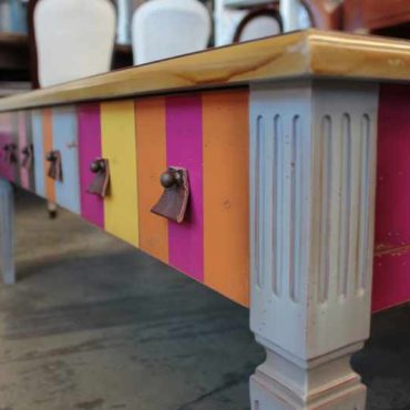 Candy Cane Coffee Table